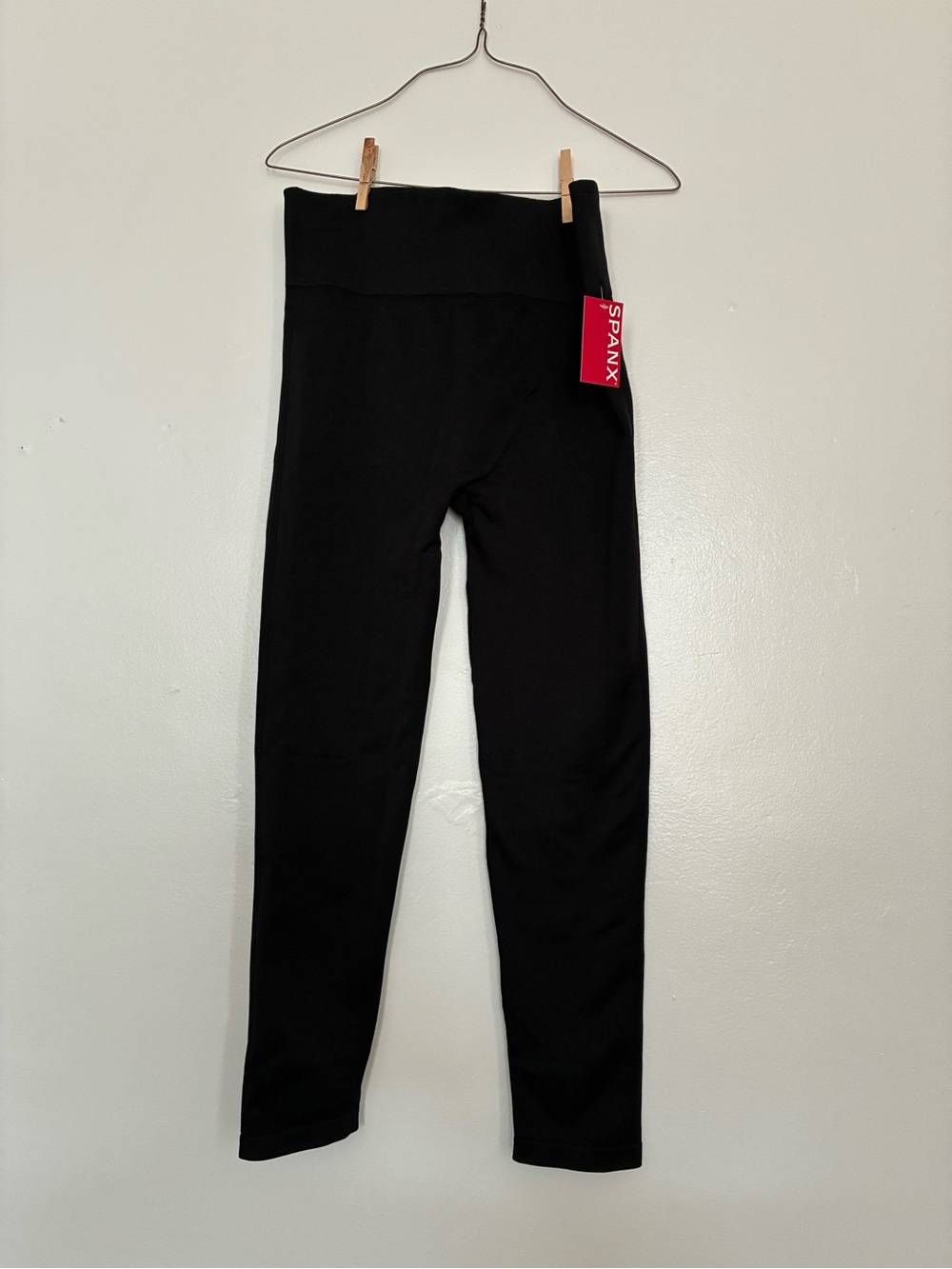 SPANX Black High-Waist Shaping Leggings